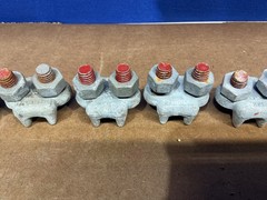 NOS CROSBY 3/8″ WIRE ROPE CABLE CLAMP LOT OF 6 NEW