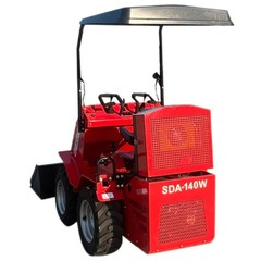 AGT SDA-140W Mini Skid Steer 0.8Ton Compact Wheel Loader Ride-on RATO Engine EPA