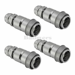 4PCS 84262367 Hydraulic Breakaway Cartridge Female Set For Case IH 7120 7110