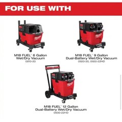 Milwaukee M18 M12 HEPA Wet Dry Vacuum Filter 2 Pack New 49-90-1900HW HEPA