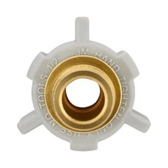 EFIELD 2 PCS Pex-A Expansion Brass Fittings 1/2″ Female Swivel Adapters, No Lead
