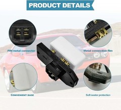 Fan Blower Motor Resistor Replacement for 1994-2008 Pickup, 1993-1999 Replaces 4