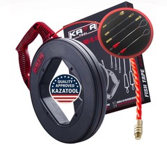 100Ft 4mm Polyester Fish Tape Wire Puller NonConductive Cable Snake
