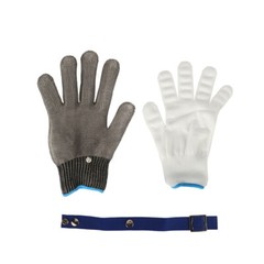 Stainless Steel Mesh Knife Cut Resistant Chain Mail Protective Glove Work Safety