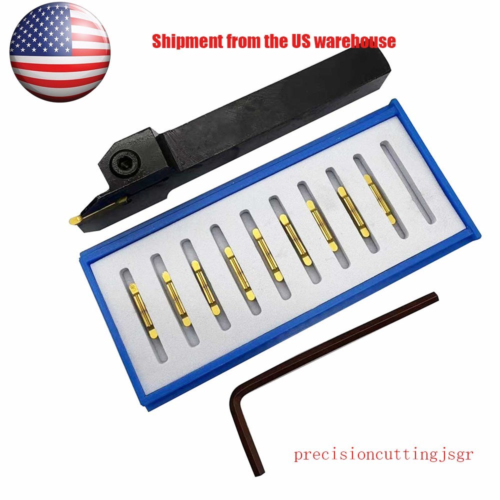 Lathe Grooving Tool round head Cut-Off MRGN200 Carbide Inserts For MGEHR