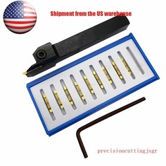 Lathe Grooving Tool round head Cut-Off MRGN200 Carbide Inserts For MGEHR