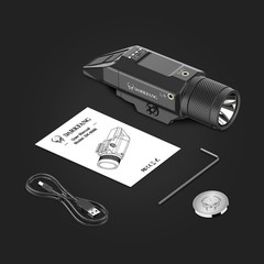 DARKFANG Compact Green Laser Light Combo 1500 Lumen