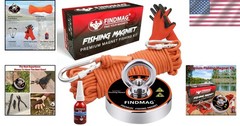 500 LBS Neodymium Fishing Magnets – Complete Kit for Treasure Hunting Adventures