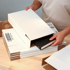 (10 pack) Pen+Gear Side-Loading Shipping Boxes, 9″x12″x3″, 1 Count