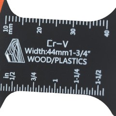 Multitool Blades 50Pcs – Arc Edge Japanese Tooth Oscillating Saw Blades 44MM