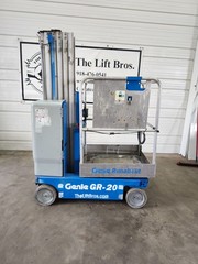 2013 Genie GR20 20′ Electric Vertical Mast Lift Manlift Aerial Skyjack JLG #6129