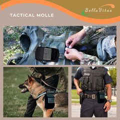 Tactical Molle Pouch Small Notebook Cover EDC Utility Bag Tool Pouch Gadget O…