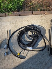 Kane-May KM9104 Combustion Analyser Portable Kit Case Probes Cables RS232 Used