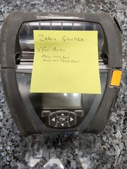 Zebra QLN420 Mobile Thermal Printer, For Parts