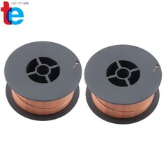 2 Pcs ER70S-6 .030 Inch (0.8 mm) Mild Steel MIG Welding Wire 2-lb Roll