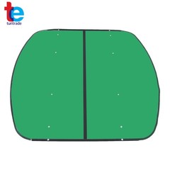Green Canopy For ROPS 52″ X 52″ For Tractor Mowers Umbrella 2″ x 2″ or 2″ x 3″