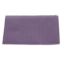 House Brand Dentistry 109212 Dental Patient Bibs 2+1 Ply 13″X18″ Lavender 500/Pk