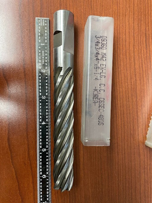 YG-1 09360 M-42 EX- LONG C6SEC-4806 3/4″X3/4″X4″X6-1/4″ 6 FL