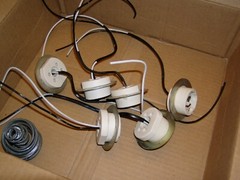 Leviton porcelain quick dis-connect for Abolite HID ballast housing