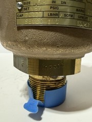 APOLLO Brass 19-MHGK-120 Safety Relief Valve Size 1.5H Set 120PSIG NEW NO BOX