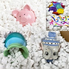 Uoffice Starboxes Regular Packing Peanuts 6 Cu. Ft. Peanutati006