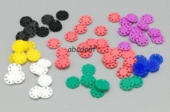 500pcs Dental Endo File Stoppers Root Canal Rotary File Flower Disinfection