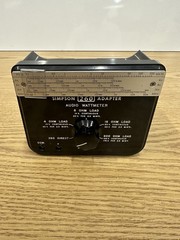 Untested — Simpson 260 Adapter Audio Wattmeter Model 654 ** UNTESTED