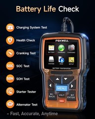 BT301 12V Car Battery Tester, Automotive Battery Analyzer Load Tester, Profes…