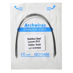 Orthodontic Arch Wire Stainless Steel Round Use For Brackets Braces