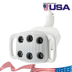 Dental 6 LED Lamp Oral Light Induction Senser Adjustable Lamp for Dental Chair