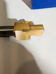 Taurus Tool 621849 STRAIGHT SHANK Port Contour Milling Bit