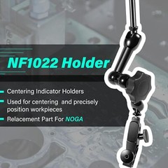 For NF1022 Nogaflex Holder w/ Metal 3/8″ Clamp Dial Test Digital Indicator