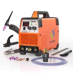 200A TIG Welder HF TIG/MMA Welder Machine with Post Gas 110V&220V