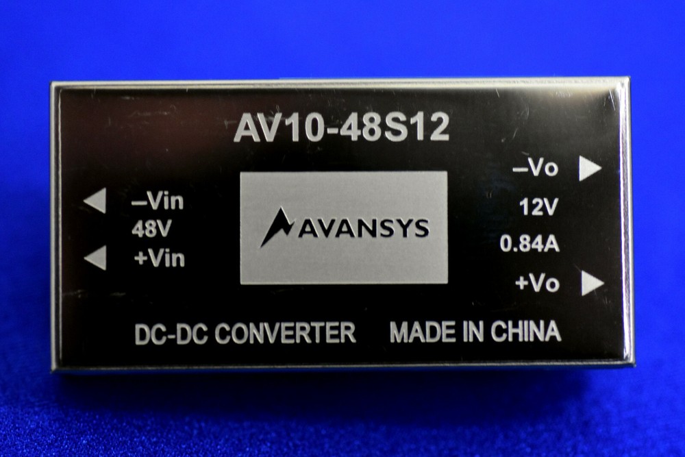 2 pcs. 48V to 12V 10Watt Isolated 48VDC to 12VDC Power Converter