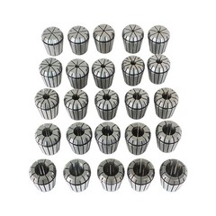 25 Pcs Collet Set ER32 Collet Chuck 1/16″ – 3/4″ Holder Spring Collet Set