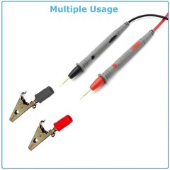 Multimeter Voltmeter Cable Ultra Fine Needle Tester Unique Probe Test Lead cord