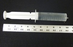 Syringe 60ml for Refilling Cartridges Solvent & Water ink Large Format Free Ship