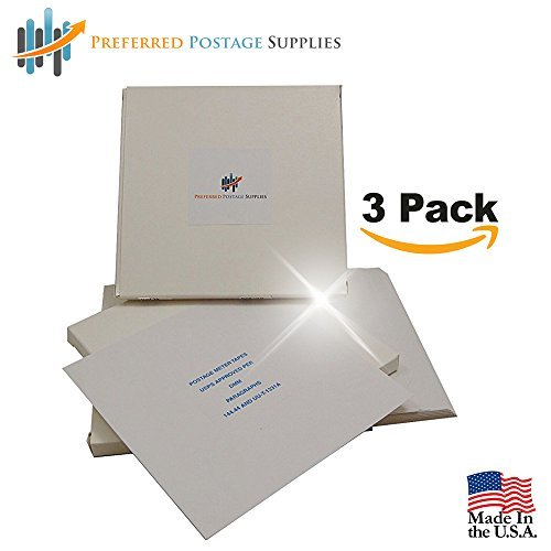 Three Pack Money Saver, Postage Meter Tapes, 600 Count, machine lables