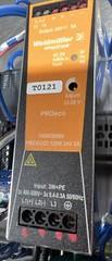 NOS Surplus Weidmuller 1469530000 Pro ECO3 120W 24V 5A DIN-Rail Power Supply