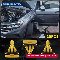 71 Pcs Fender Flare Rocker Panel Moulding Clips, Wheel Flare Clips & Trim Panel