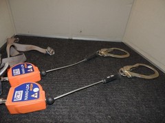 3M DBI Sala Nano-Lok Edge 8ft Self Retracting Lifeline ExoFit Harness 3500227 Lg