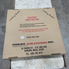 Kadant Doctor Blade .060” X 3” X 248” Berflex Dr Blade For Wire New In Box