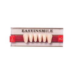 Dental Acrylic Resin Denture False Teeth Upper Lower Full Set A1/A2/A3 Shade USA