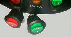 Volcano Classic POWER & HEAT/AIR Replacement Both Red & Green Switches, 120VAC