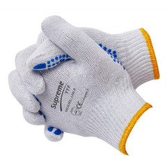 1, 5, 10, 20 Handling Work Safety Gloves with PVC Polka Dotted Grip Palm ANSI