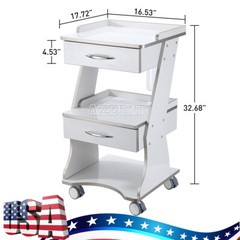 Portable Dental Delivery Unit Turbine Air Compressor /Auto-water Supply Trolley