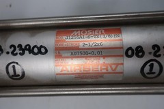 Mosier J1255A1-S-TX Airserv Double Acting Pneumatic Cylinder 2-1/2in 6in