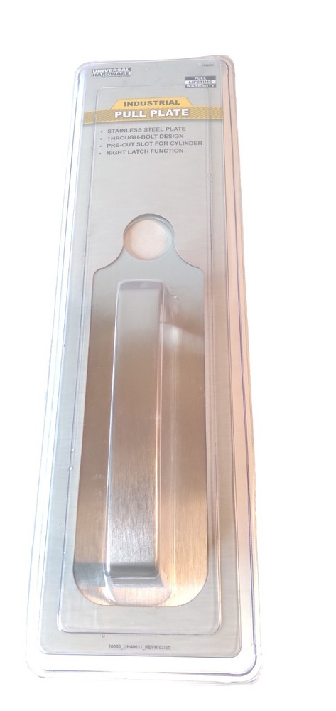 Universal Hardware Commercial Stainless Steel Pull Handle, UH40011 – NEW