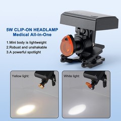 Medical Grade Dental LED Diagnostic Light 5W No Shadow 24000Lux Long Life