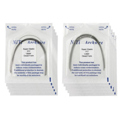 Dental Orthodontic Arch wire Ligature Ties Niti Elastic Ovoid Form Rubber Bands